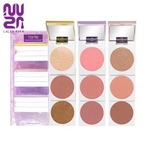 پالت میکس کشویی 3عددی گونه و هایلایتر تارت | Tarte Blush Authority Amazonian Clay