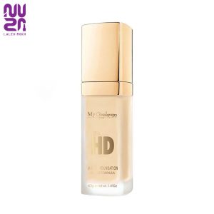 کرم پودر الترا اچ دی فول کاور و مات مای میکاپ استوری(پکیج جدید) | My Makeup Story Ultra Hd Matte Foundation new Package