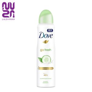 اسپری ضد تعریق خیار و چای سبز داو 250 میل | Dove Cucumber & Green Tea Go Fresh Woman Body Spray