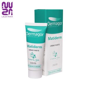 کرم مرطوب کننده و مات کننده پوست چرب و مختلط درماگور40میل|Dermagor matiderm Moisturizing and mattifying cream for oily and combination skin