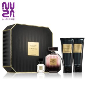 ست گیفت چهار تکه بامبشل عود ویکتوریا سکرت |victoria's secret bombshell oud eau de parfum