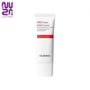 کرم مرطوب کننده و التیام بخش قرمز مناسب انواع پوست سلرانیکو 30میل|Celranico red clear mild cream 30ml