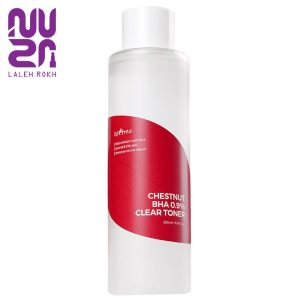تونر شاه بلوط با ترکیبات بی اچ آ ایزنتری 200میل|isntree chestnut bha 0.9% clear toner 200ml