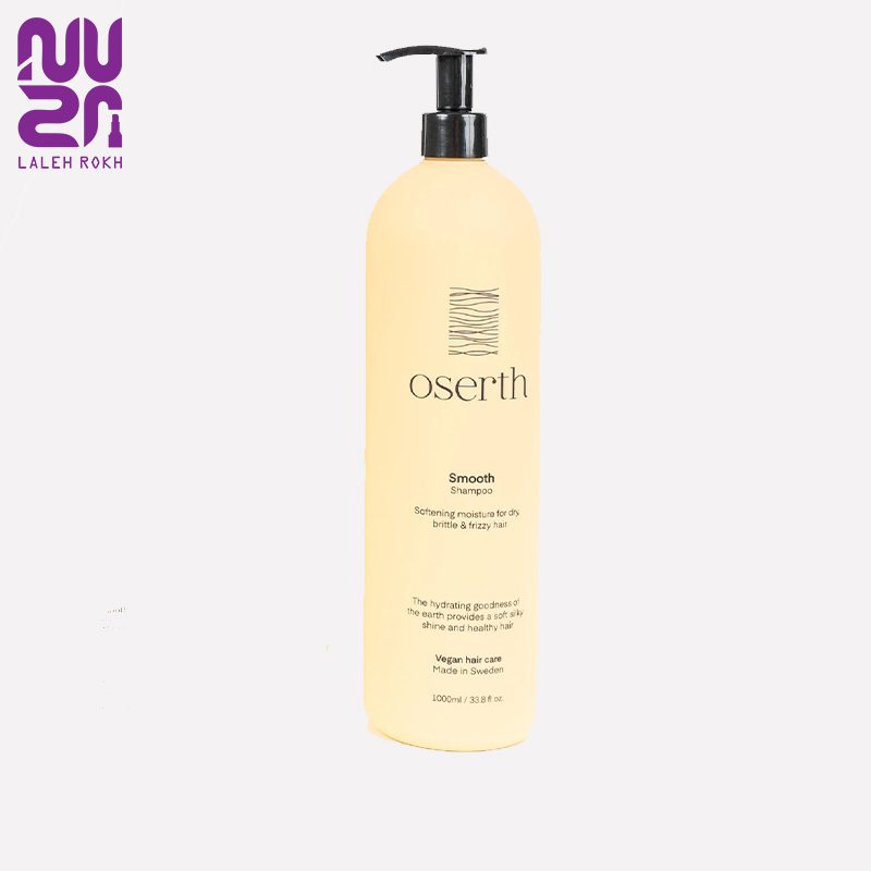Oserth Smooth Shampoo Vegan Hair Care 1000ml شامپو بدون سولفات اوسرت موی خشک ۱۰۰ میل
