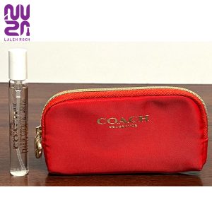 کیف کارت قرمز به همراه عطر لاو کوچ |coach fragrance mini bag love eau de parfum vaporisateur natural spray 7.5ml