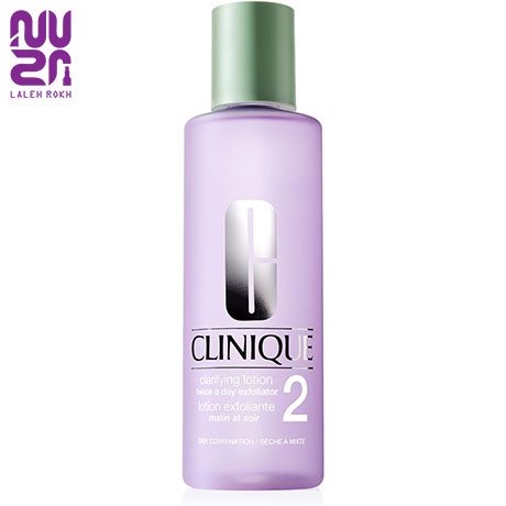 Clinique-2 Clarifying Lotion twice a day exfoliator-dry skin 400ml