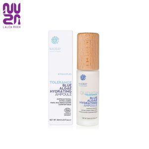 آمپول آبرسان جلبک آبی نائوبی30میل|Naobay tolerance blue algae hydrating ampoule 30ml