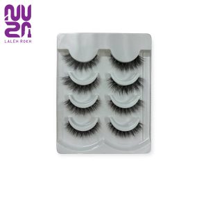 مژه 4 جفتی کد sat-57-1شیگلم(شین)|Sheglam 4 pairs of eyelashes code is sat-57-1