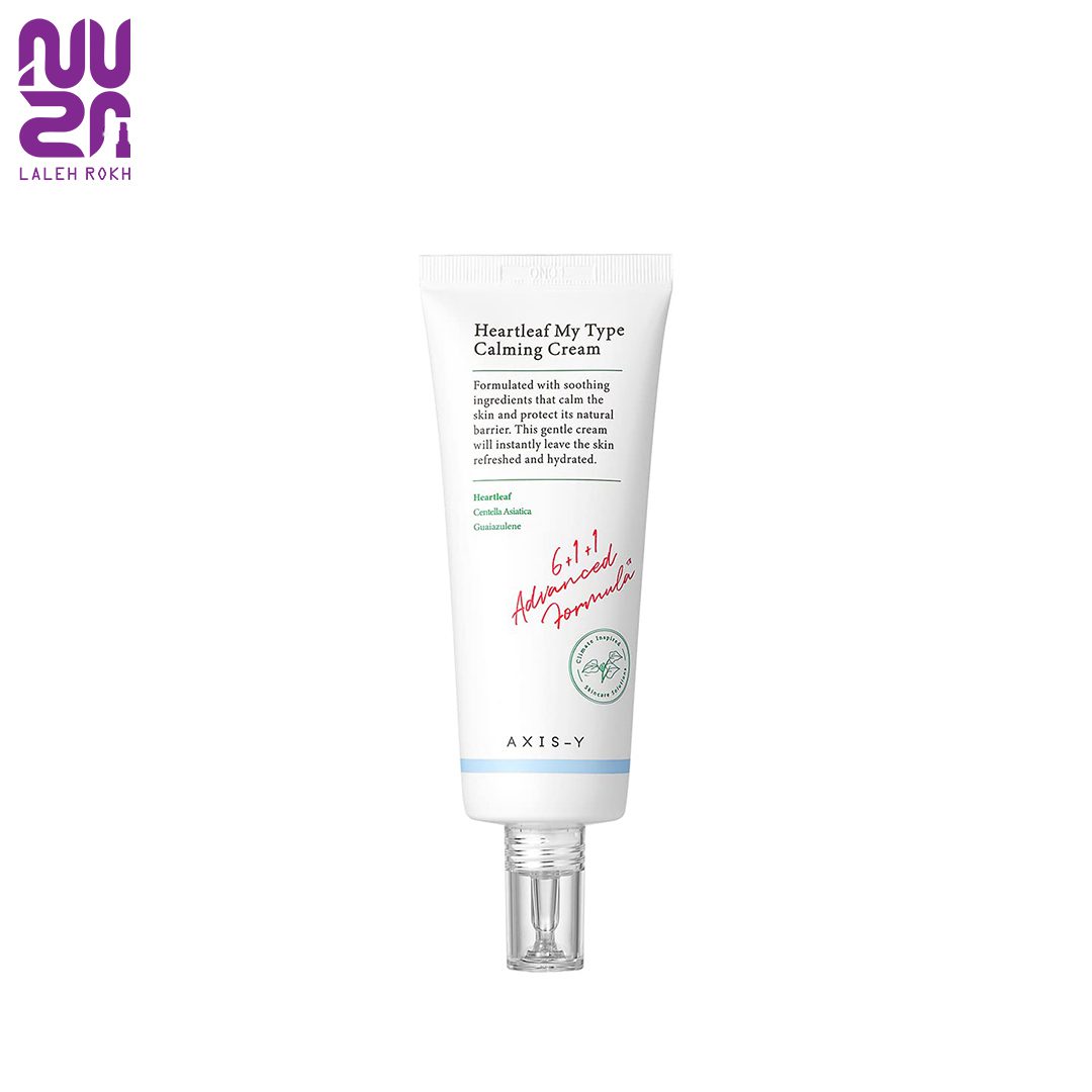 axis-y heartleaf my type calming cream 60ml کرم آبرسان آکسیس
