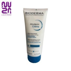کرم مرطوب کننده و مغذی اتودرم پوست خشک بایودرما 200 میل | Bioderma Atoderm Nourishing Cream with Pump 200ml