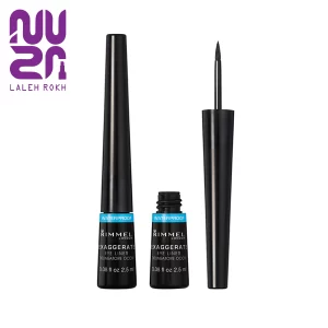 خط چشم ماژیکی ضدآب ریمل لندن 003 | Rimmel london Glossy black Noir Brillant 003