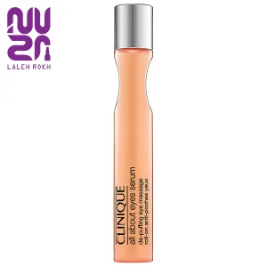 سرم دور چشم رفع تیرگی و رفع پف آل ابوت آیز سر غلطکی کلینیک 15میل |  Clinique ALL ABOUT EYES SERUM 15ml