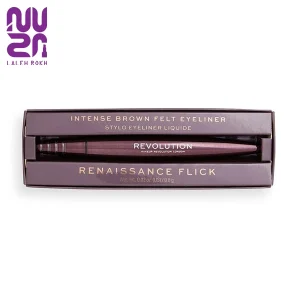 خط چشم رنسانس ماژیکی رولوشن رنگ قهوه ای | Revolution Renaissance Flick Liquid Eyeliner Pen - Brown
