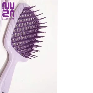 شانه تک مربع شکل شیگلم - بنفش | Sheglam 1pc Solid Hair Brush - Purple
