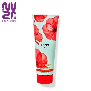لوسیون  پاپی بث اند بادی ورکس با ترکیبات هیالورونیک اسید و آب رسانی 226گرم | Bath and body Works Poppy 226g