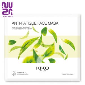 ماسک صورت برگ سبز چای کیکو |Kiko anti fatigue face green tea extract mask