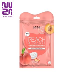 ماسک صورت دوتایی نقابی حاوی عصاره هلو وارمی |Varmi peach and yogurt sheet mask