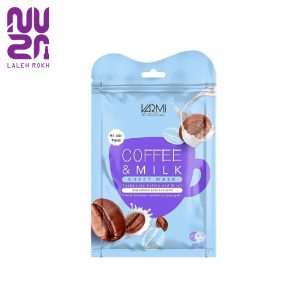 ماسک صورت نقابی حاوی عصاره قهوه وارمی |varmi coffee and milk sheet mask