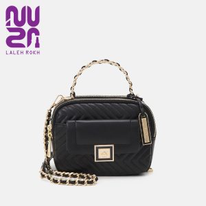 کیف بندی دوشی آلدو مشکی|aldo rotse handbag black/gold