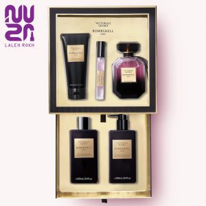 ست گیفت 5 تکه بامبشل عود ویکتوریا سکرت|victoria's secret 5 pics bombshell oud eau de parfum