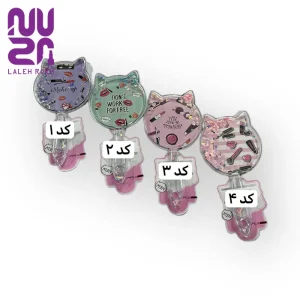 آینه دستی کودکان مدل گربه طرح فانتزی | Cat shape fantasy hand mirror