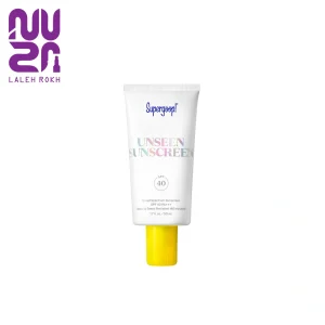 ضد آفتاب ضدآب آنسین با اس پی اف 40 سوپرگوپ 50 میل | supergoop unseen sunscreen pf40 broad spectrum 50ml