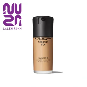 کرم پودر مک استودیو فیکس فلوئید با اس پی اف ۱۵ ( پک جدید ) | MAC Studio Fix Fluid SPF 15 Foundation new pack