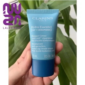 ماسک کرمی هیدرا اسنشال HA2 + سرامید کلارنس ۱۵ میلی‌لیتر | Clarins Hydra Essentiel HA2 + Ceramides Cream Mask 15ml