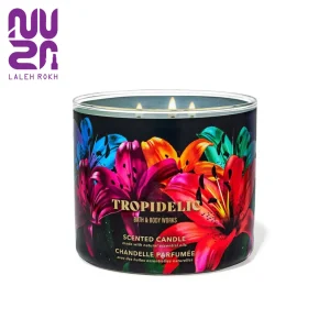 شمع معطر بزرگ بث اند بادی رایحه تروپیدلیک 411 گرم | Bath and body works tropidelic scented candle 411g
