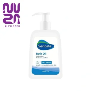 روغن حمام صورت و بدن سری کیت مناسب پوست های خیلی خشک و حساس 250 میل | Sericate bath oil for very dry irritated and sensitive skin 250 ml