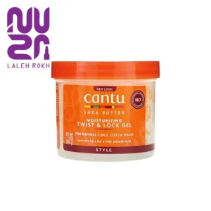 ژل مو حالت دهنده کنتو مناسب موهای فر و مجعد 369 گرم | Cantu Shea Butter Moisturizing Twist, Loc & Braid Gel 369g