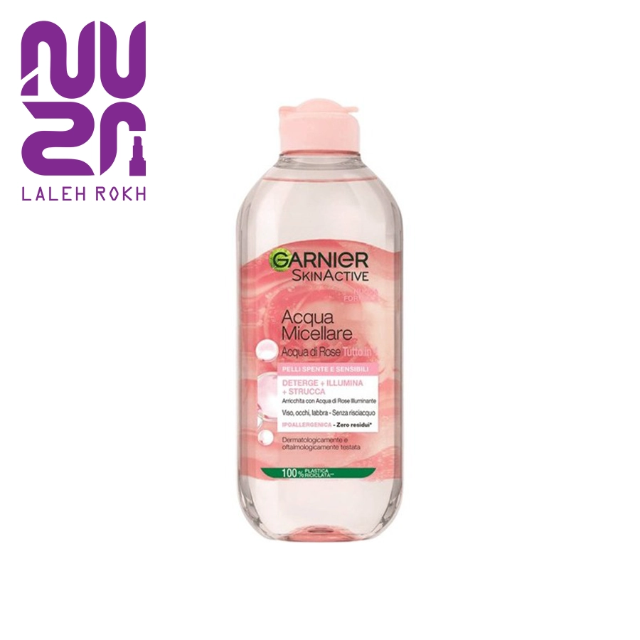 Garnier SkinActive Acqua Micellare Acqua di Rose Tutto in 1