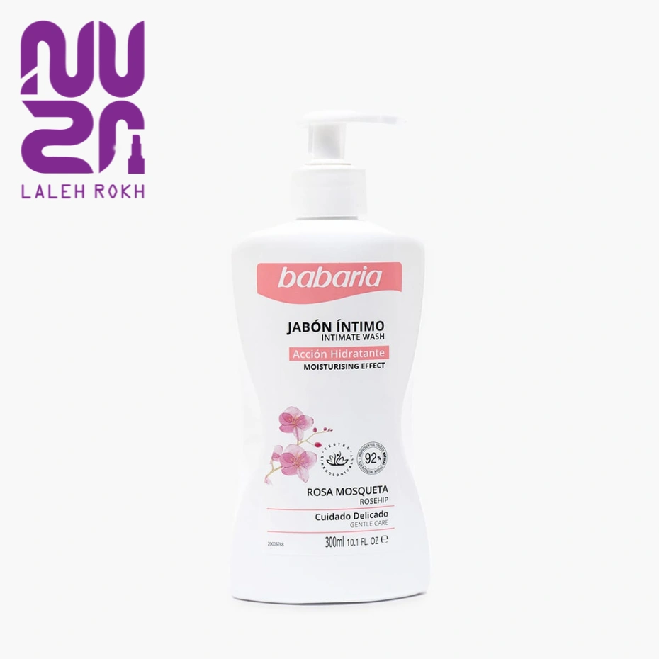 Babaria Intimate Wash Rosa Mosqueta Moisturising Effect 300 ml (2)