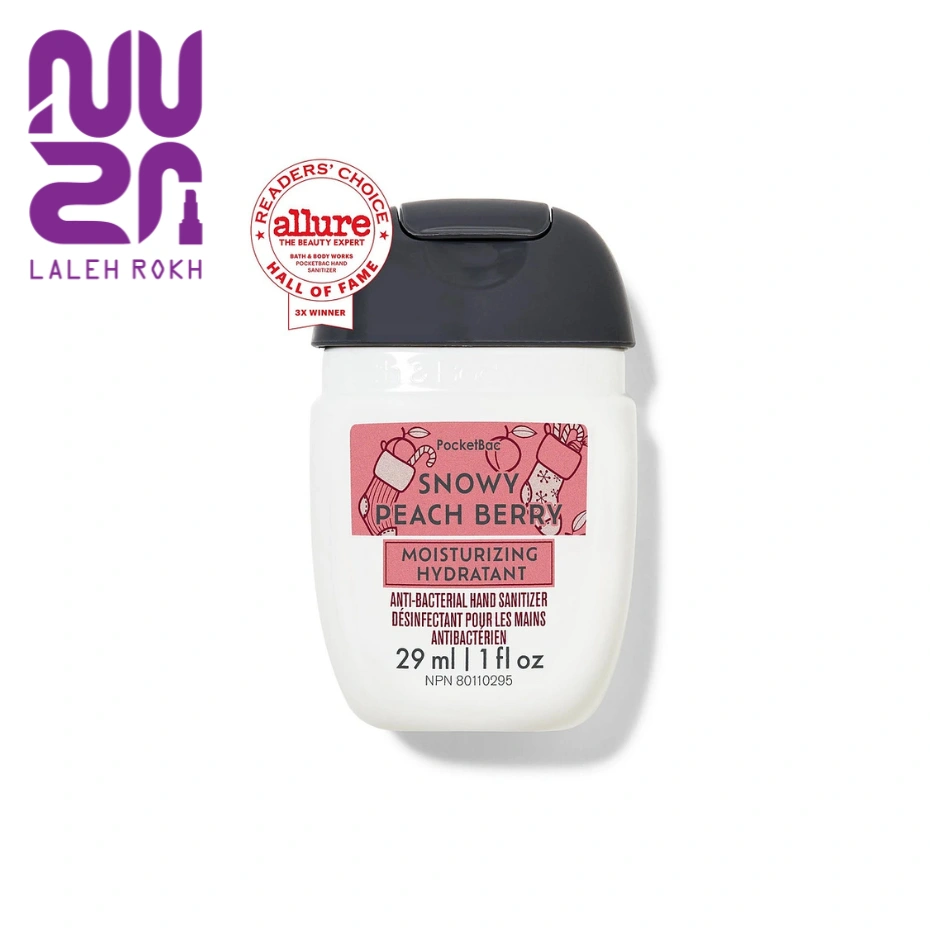 Bath & Body Works PocketBac Hand Sanitizer Snowy Peach Berry 29 ml