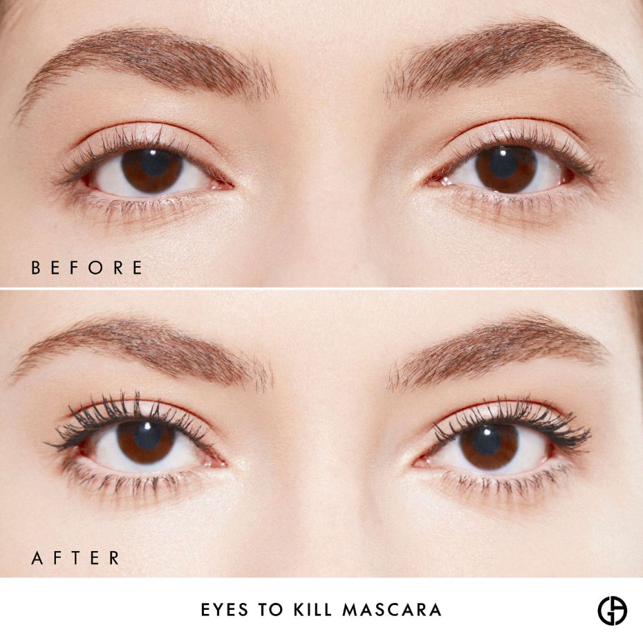 ست آرایشی جیورجیو آرمانی شامل ریمل Eyes To Kill Classico حجم 2 میل + رژلب Lip Maestro Satin شماره 01 حجم 1.5 میل به همراه کیف مینی