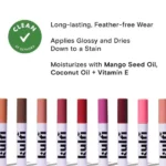 لیپ اویل رنگی کلفی مدل Lassi Lips Staining رنگ Rose حجم 3.8 میل