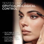 ریمل حجم دهنده لورال مدل panorama volume million lashes all night black حجم 9.9 میل