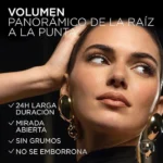 ریمل حجم دهنده لورال مدل panorama volume million lashes all night black حجم 9.9 میل