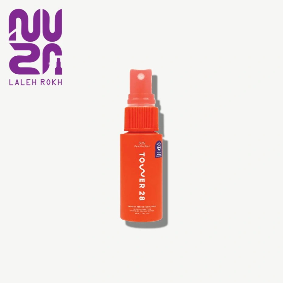 TOWER 28 sos facial spray 30 ml اسپری تسکین دهنده صورت تاور 28 مدل SOS حجم 30 میل