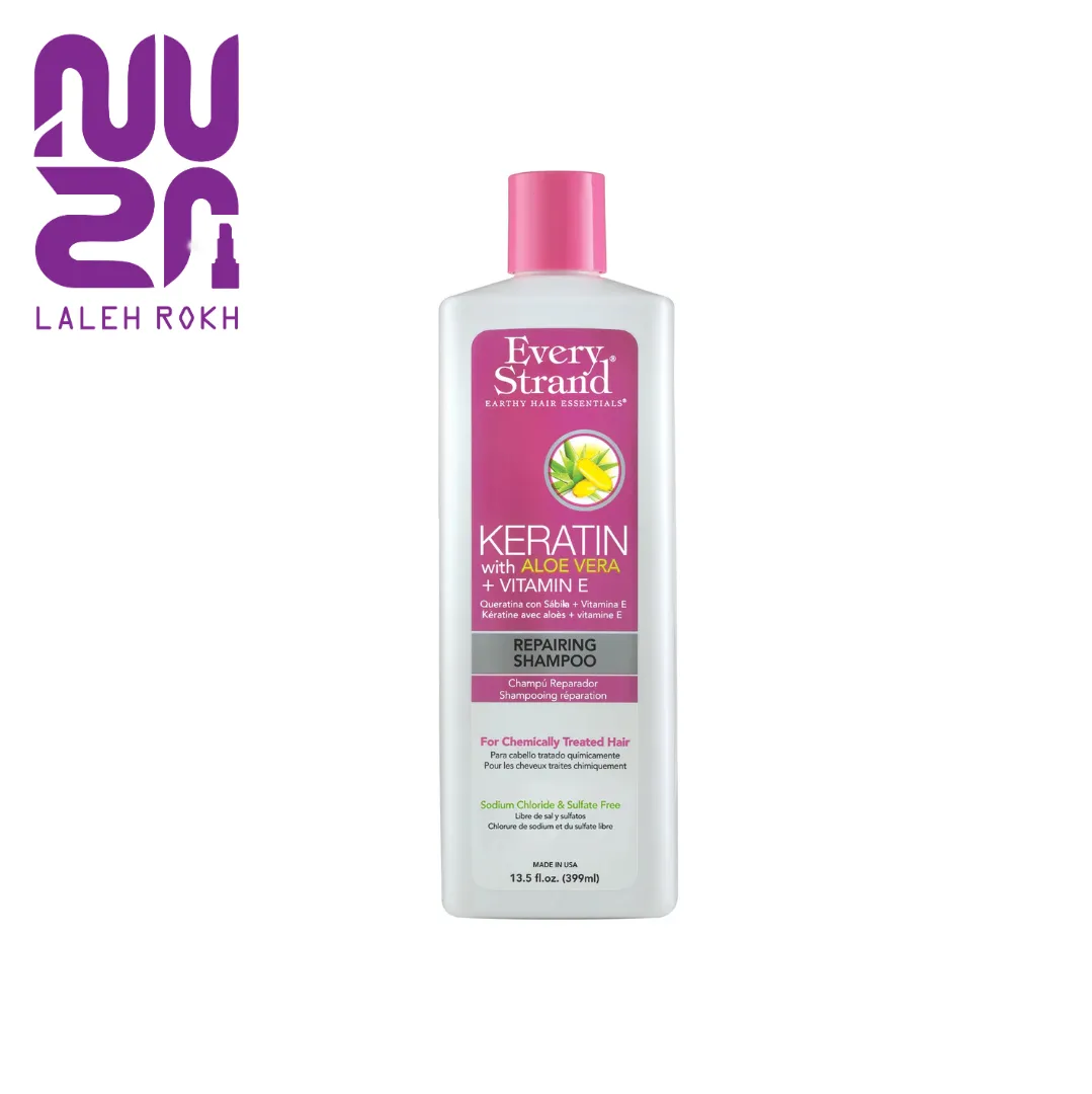 _Every Strand Keratin with Aloe Vera & Vitamin E Repairing Shampoo 399ml