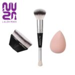 Real Perfection 3-Piece Foundation Makeup Brush and Sponge Set