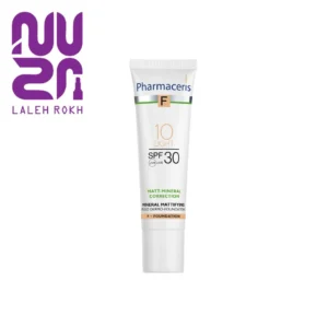 کرم پودر فلوئیدی مینرال مات فارماسریز مدل Mineral Mattifying Fluid Dermo-Foundation SPF30 حجم 30 میل
