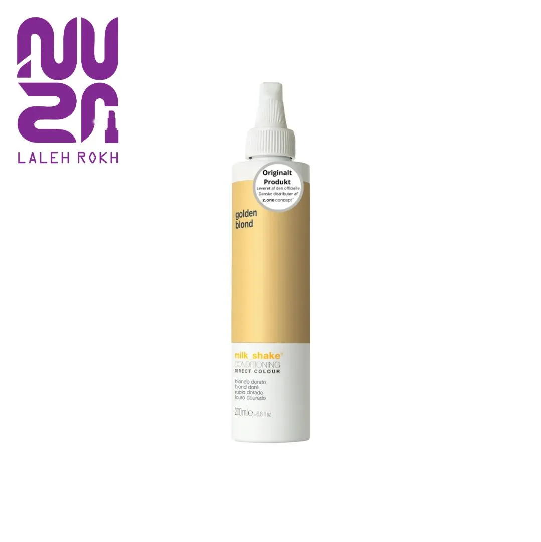 milk-shake-conditioning-direct-colour-100ml-1 (1) پیگمنت مو میلک شیک رنگ بلوند طلایی 100میل