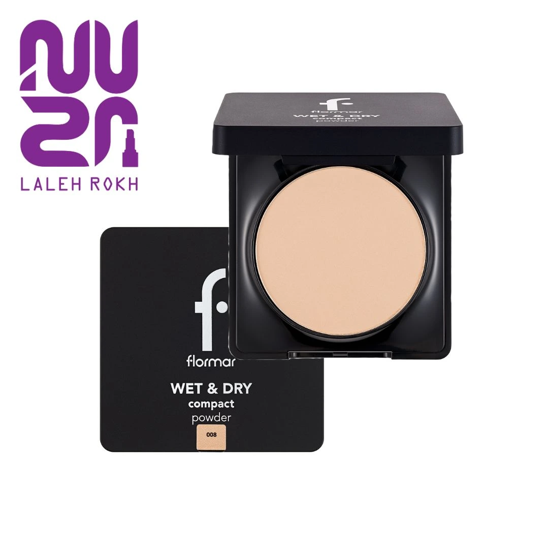 Flormar Wet and Dry Compact Powder 10g_11zon پنکیک فلورمار مل Wet and Dry Compact Powder حجم 10 گرم