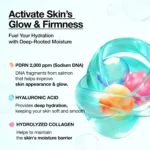 میست آبرسان و درخشان‌کننده صورت آنوا مدل Dewy Glow PDRN Hyaluronic Acid حجم ۱۰۰ میل