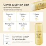 دئودورانت مدیکیوب مدل Fresh That Lasts با رایحه وانیل و پسته وزن ۸۳ گرم